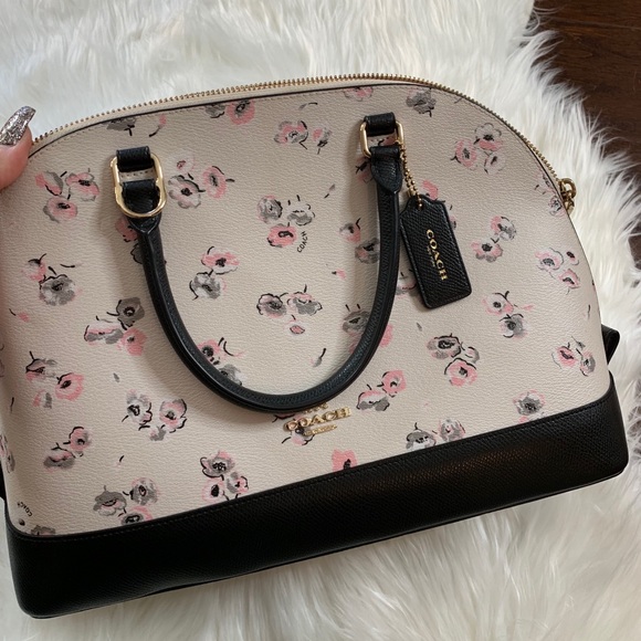 coach flower purse